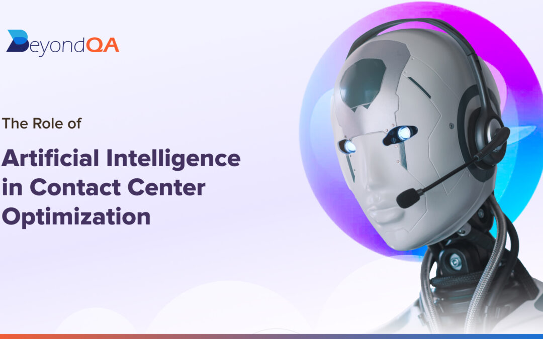 Role of AI in contact center